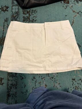 Princess Polly White Mini Skirt